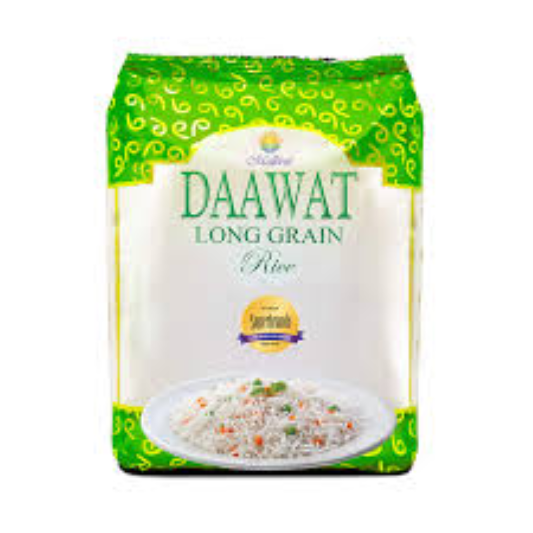 DAAWAT LONG GRAIN RICE 1KG